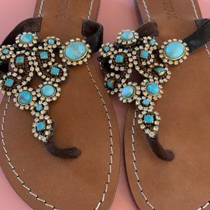 Mystique Rhinestone Sandals